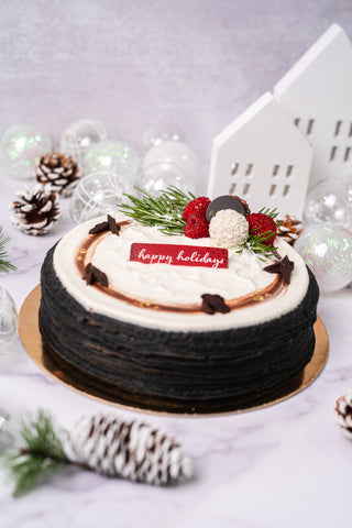 Chocolate Crepe Cake - 8 inch