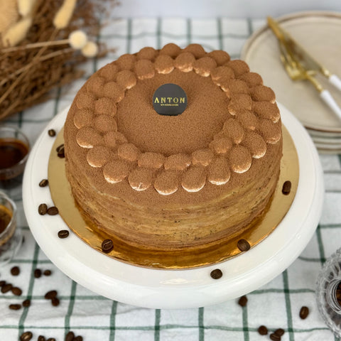 Tiramisu Mille Crêpes - 7.5 inch