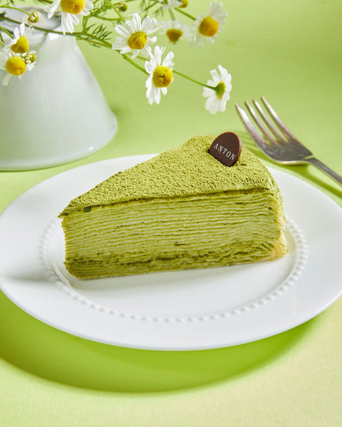 Matcha Mille Crepe Cake