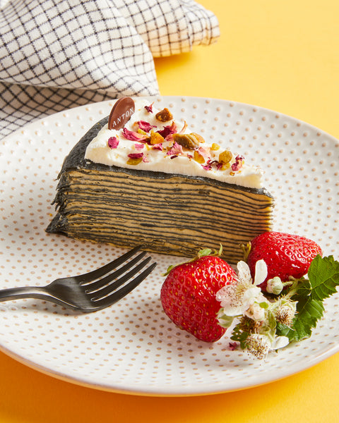 Pistachio Crepe Cake - 1 slice