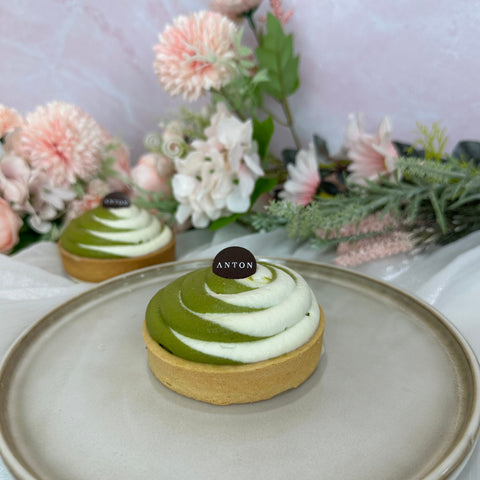 Matcha Marron Tart - 1 x 3.15"