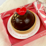Mini Dessert with Valentine's Day Decoration