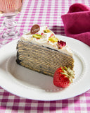 Crepe Cake Slice Catering