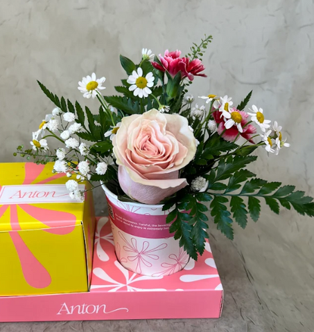 Valentine's Flower Cup