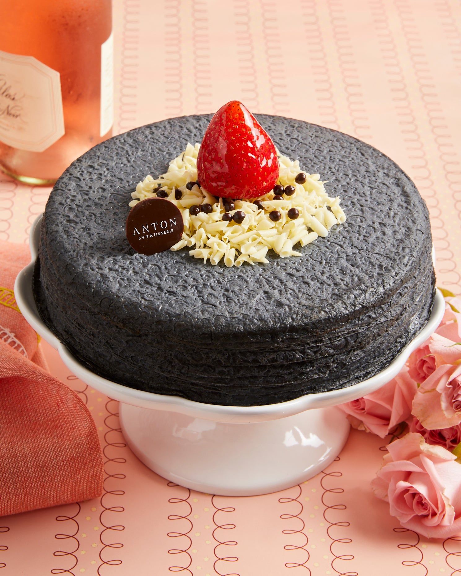 三方銀 Dame Darcy's Meat Cake Compilation Hokkaido Milk Crepe Cake - 8 inch